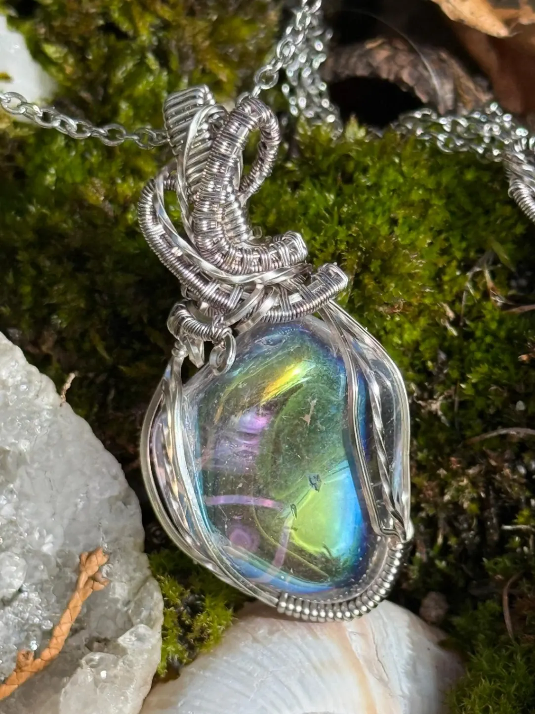 Aqua aura – náhrdelník AQUAELITH 1